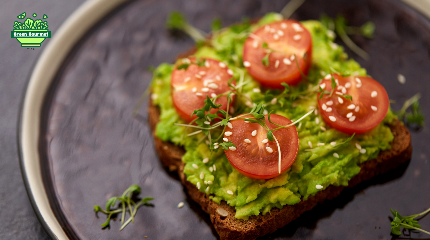 Avocado Toast with Cherry Tomatoes