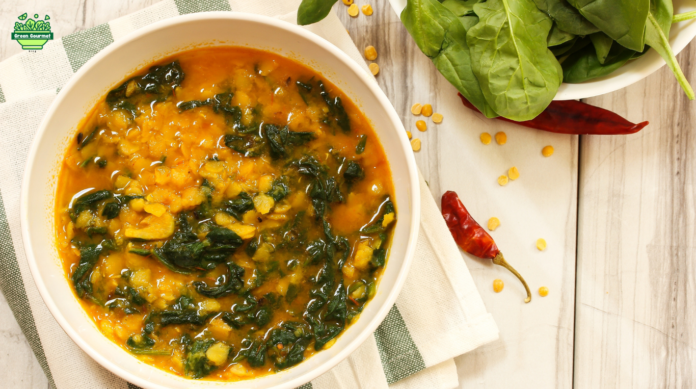 Vegan Lentil and Spinach Curry